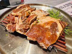 -草家酱蟹炭火烤肉店(珲春南路一店)