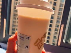 烤黑糖波波鲜奶-喜茶(无锡荟聚中心店)