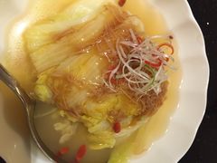 瑶柱鸡汁娃娃菜-宴悦海鲜餐厅·游水海鲜·牛排(亚龙湾瑞吉店)