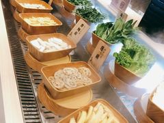 自助取餐区-空之介寿喜烧·和牛放题(恒隆广场店)