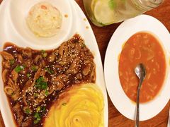 照烧肥牛蛋包饭-玛格萝妮比萨屋(四平店)