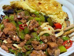 碎椒牛肉鸡蛋拌面-文三里屯面馆(三里屯店)