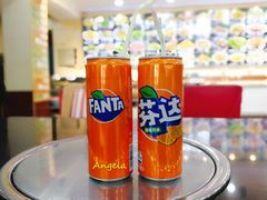 芬达橙子味-瑞杰烧烤店·24小时营业(山东路店)