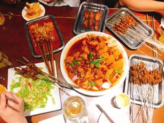 -老兰家传统烧烤炒菜泡馍(小南门店)