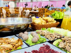 自助取餐区-三千坪超级火锅市场·土灶牛肉火锅