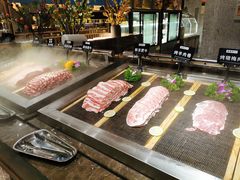 自助取餐区-韩京炭火烤肉自助料理(柯桥万达店)
