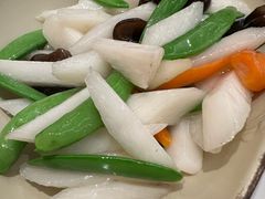 甜豆云耳炒山药-鹿港小镇(黄金店)