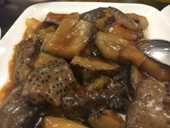 津葱烧南美乌参-燕春楼(海河华鼎店)