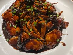 毛蟹炒年糕-金枝玉叶上海人家食府(三里河店)