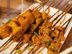 烤五花肉-大漠留香盐池滩羊烧烤餐厅(向阳步行街店)