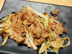 京葱韩式肥牛烧-盛焰铁板烧(硕果时代购物中心店)