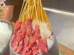 爆嫩竹签内里脊-快乐小羊·内蒙牛羊肉火锅(流花中心店)