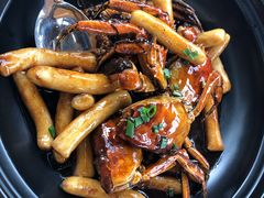 油酱毛蟹炒年糕-芳满庭·江浙小馆(1912店)