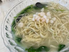 虾仁煨面-怡园饭店-餐厅(四望亭店)