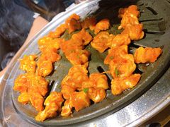 -明洞阿姨·韩式酱蟹烤肉·创意料理(三元桥店)