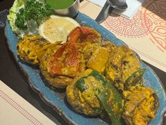 炭烤乡村芝士馅蘑菇-克比叔叔印度餐厅Kebabs on the Grille (人民广场店)