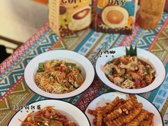 老挝舂鸡脚-半坡九号老挝冰咖啡