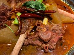 羊棒骨锅-街角等你.大连海鲜烧烤.经典铁板海鲜串(西安路店)