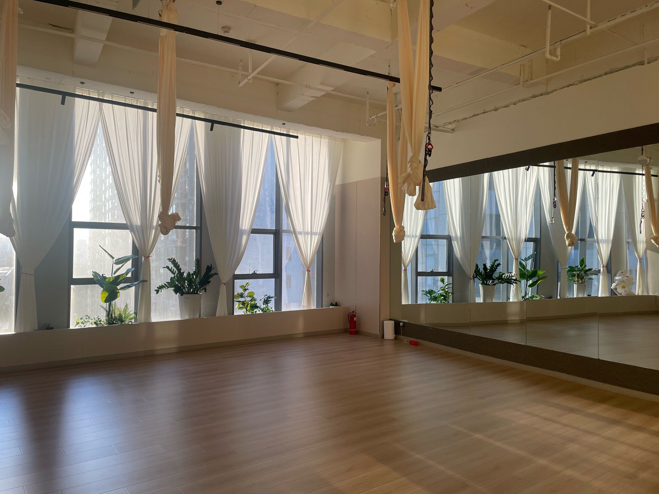 新开的瑜伽馆超棒体验