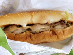 板烧原味汉堡-麦当劳(中山公园龙之梦店)