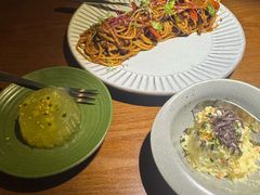 黑椒牛柳意大利面-本处·素食·融合料理(南油店)