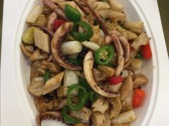 鱿须炒洞庭小藕-潮喜竹溪荔湖酒家(荔枝湾店)