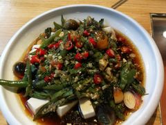 烧椒皮蛋豆腐-赤宴·川菜(玉林店)