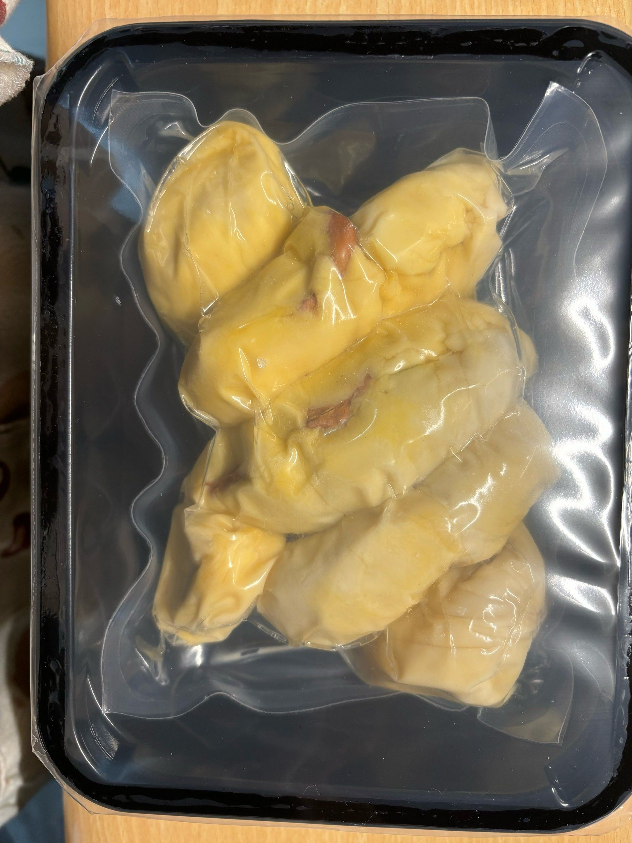 冻榴莲太好吃啦