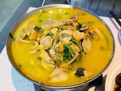 咸肉河蚌烧青菜-双东酒店(东关街店)