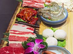 -明洞阿姨·韩式酱蟹烤肉·创意料理(三元桥店)