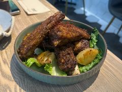 蒜香柠檬酱烤猪肋条-Maxpoint Kitchen 西餐咖啡(乐峰广场店)