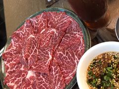 美国雪花牛肉-金海阁海鲜火锅