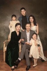 -时光纪亲子全家福照相馆(静安店母女写真父母纪念照)