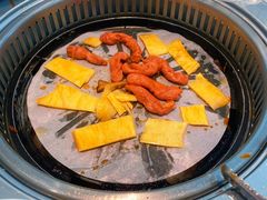-绿岛港轩海鲜烤肉涮锅自助餐厅