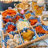 广州首家九宫格炸鸡🍗各种口味都有‼️巨满足