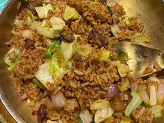 肉串炒饭-聚合鑫东北熏酱熟食麻辣面(长阳店)