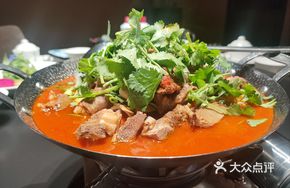 Red Soup Lamb Rack Pot