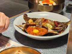 -草家酱蟹炭火烤肉店(珲春南路二店)
