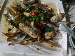 葱油蛏子-胖大嫂渔家排档(半边山店)