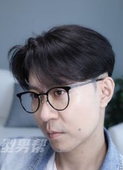 -型男帮男士假发补发·佩戴式发型