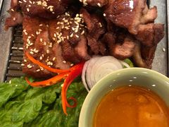 烤猪颈肉-荷花泰菜(东方新天地店)