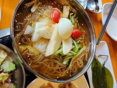 炒牛肉冷面-咕咕站韩国料理(紫金港店)