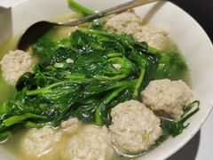 豌豆尖汆圆子-眉州东坡·熊猫主题餐厅(枫蓝店)
