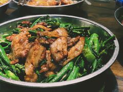 叉烧炒芥兰-农汤老店(顺联公园里店)