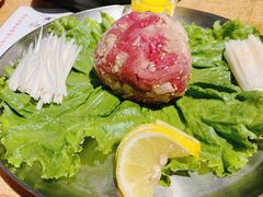 生拌牛肉-姜虎东白丁烤肉(恒隆广场店)