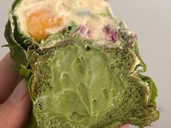 抹茶茉莉可丽饼爆浆冰吐司-蜜思琪蛋糕(民生路店)