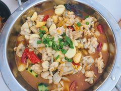 酸汤大盆牛蛙-湘江大码头·龙虾馆(渔人码头一店)