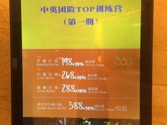 菜单-东西风牛排馆周末烧烤自助(首都机场希尔顿店)