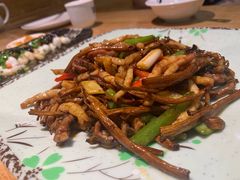 茶树菇炒鱼柳-鱼神·脆肉鲩 全鱼宴(西乡店)