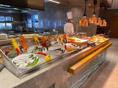 自助取餐区-康帝国际酒店-艾斯本自助西餐厅